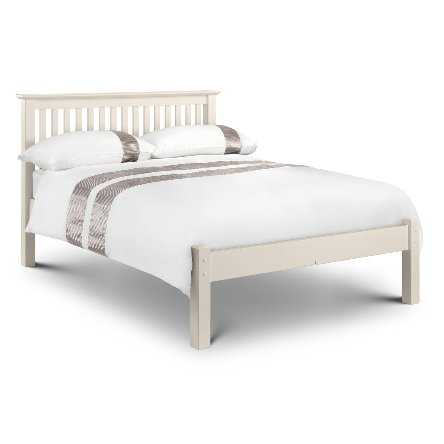 Barcelona Bed in Stone White