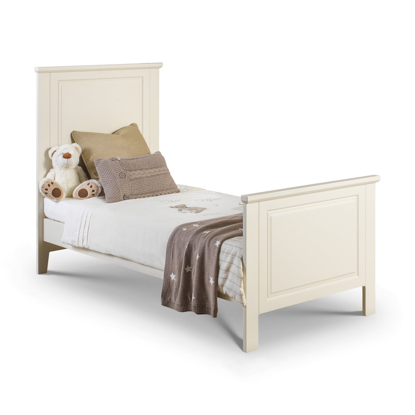 Cameo Convertible Cot Bed in Stone White