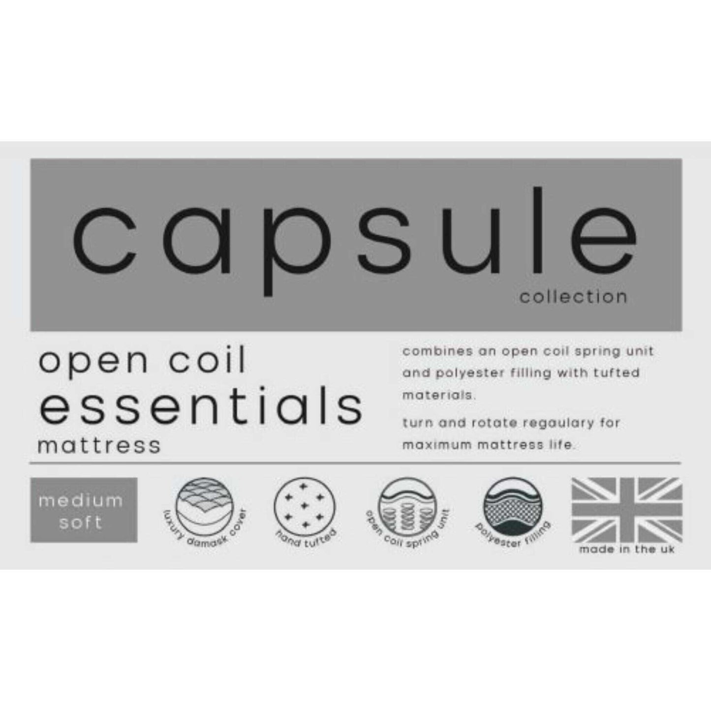 Capsule Essentials Single Mattress