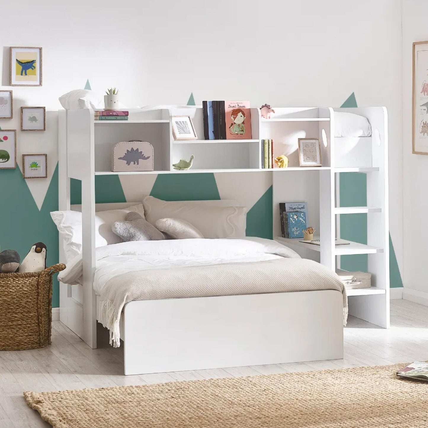 Owen Bunk Bed with Movable Underbed