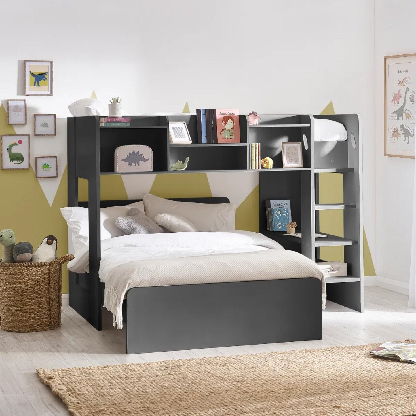 Owen Bunk Bed with Movable Underbed