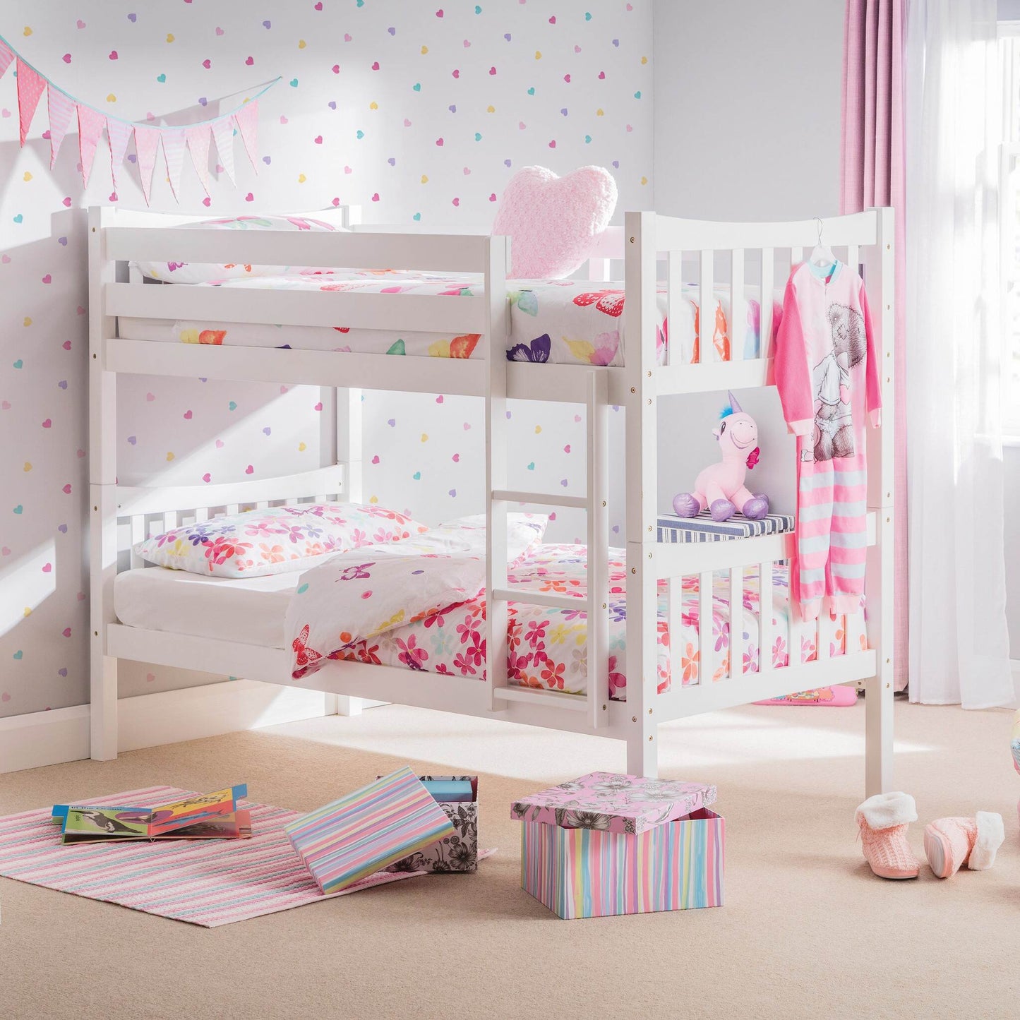 Zodiac Bunk Bed in White