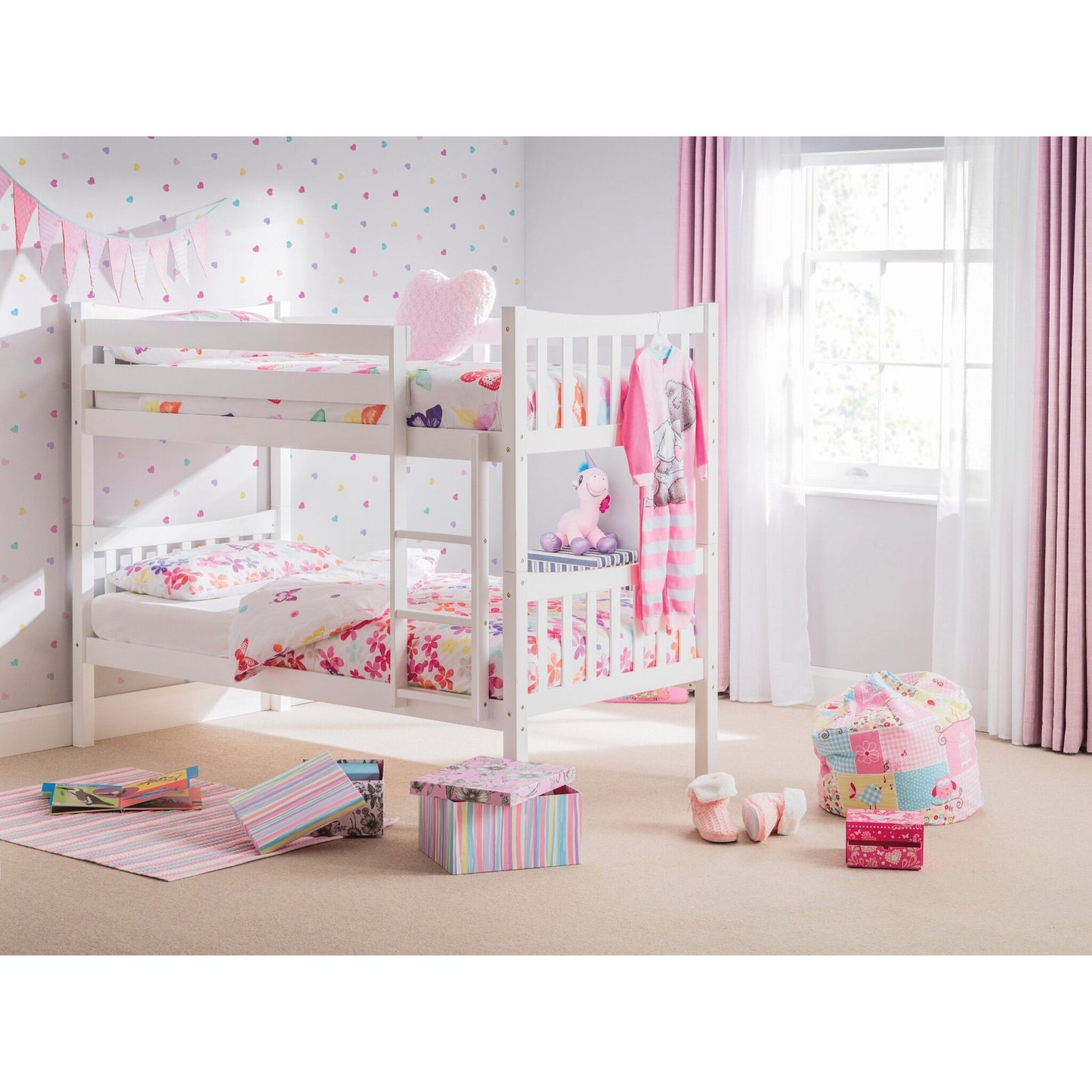 Zodiac Bunk Bed in White