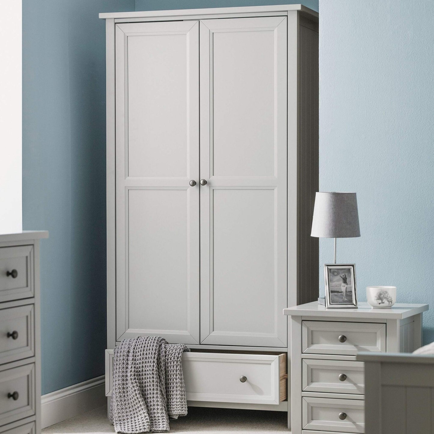 Maine 2 Door Combination Wardrobe