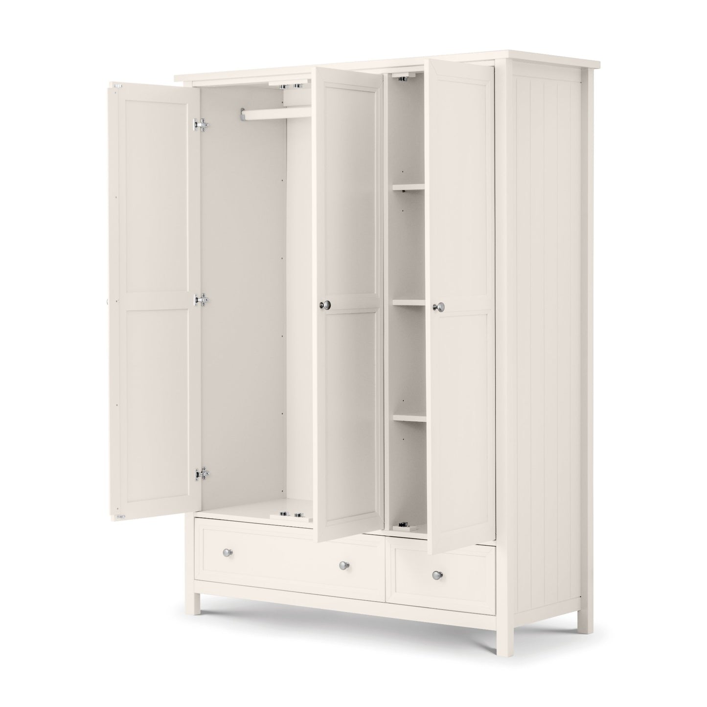 Maine 3 Door Combination Wardrobe