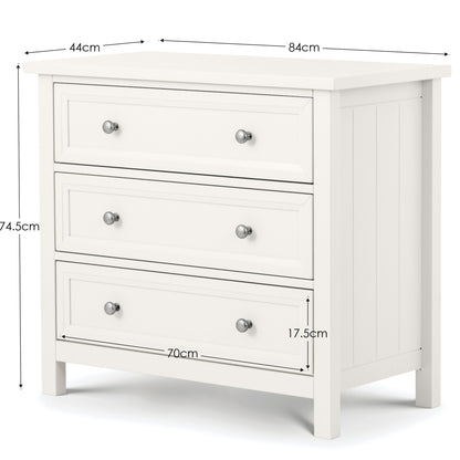 Maine 3 Drawer Chest
