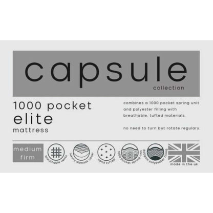 Capsule Elite 1000 Pocket Mattress