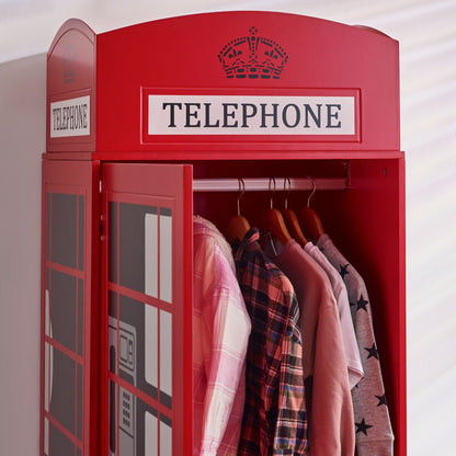 Telephone Box Wardrobe