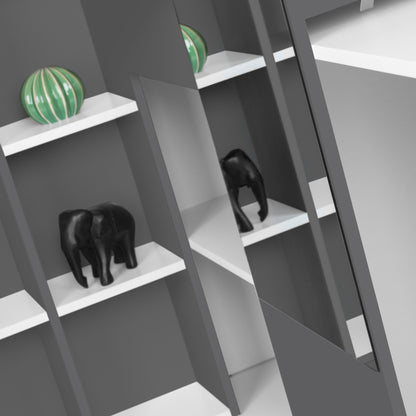 Shelving detail on Aurora High Sleeper Bed