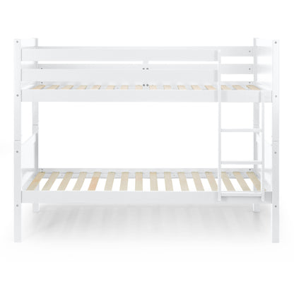 Front view of Bella Bunk Bed in surf white