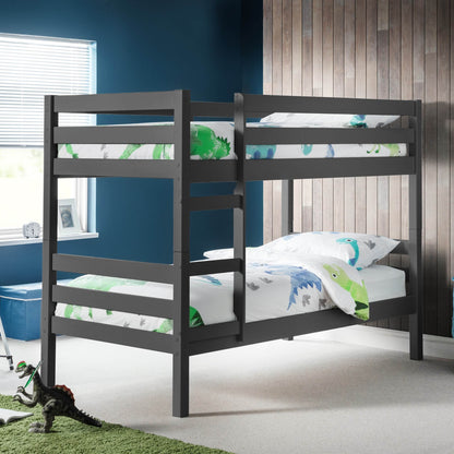 Camden Bunk Bed in anthracite shown in a child's bedroom setting