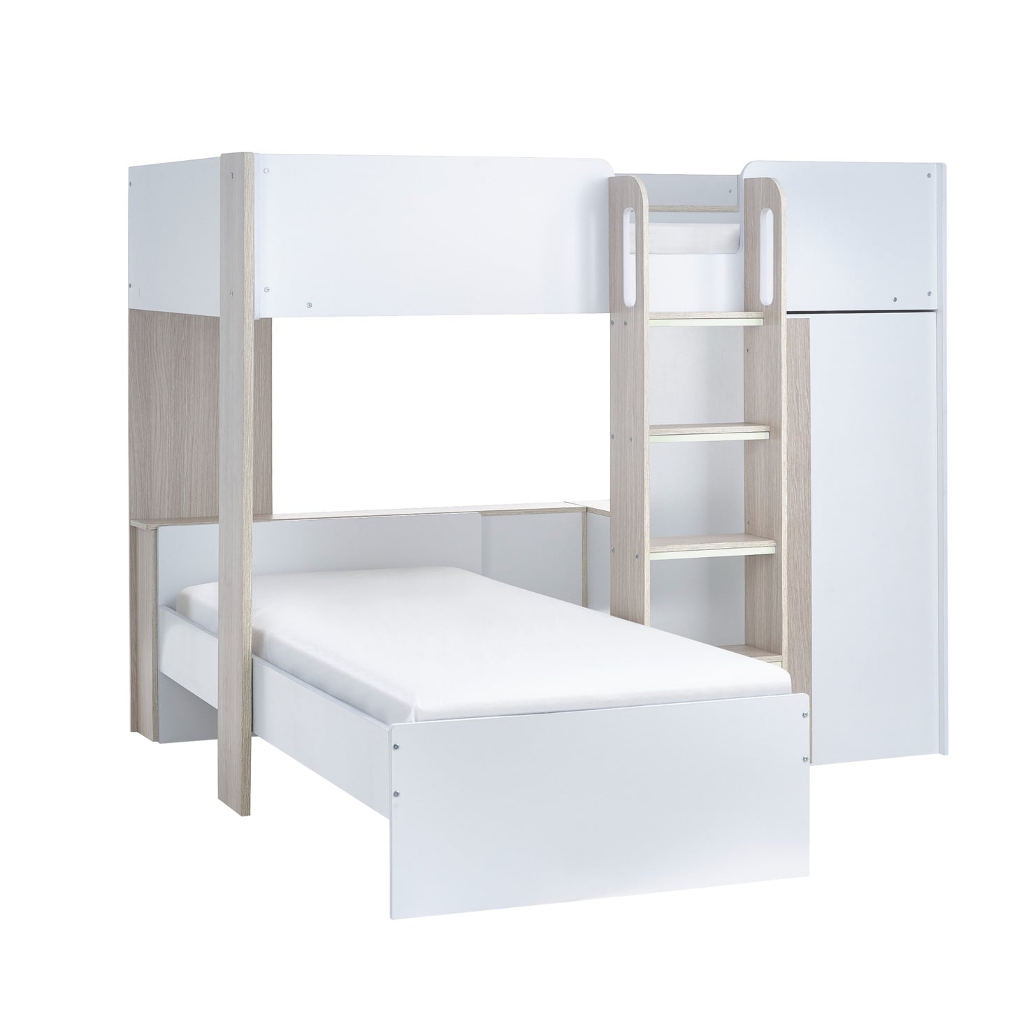 Horizon Dual Position Bunk Bed showing alternate layout on a plain background