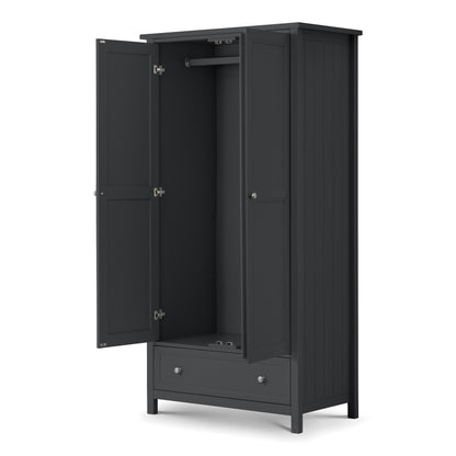 Maine 2 Door Combination Wardrobe