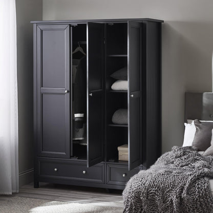 Maine 3 Door Combination Wardrobe