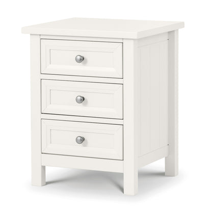 Maine 3 Drawer Bedside