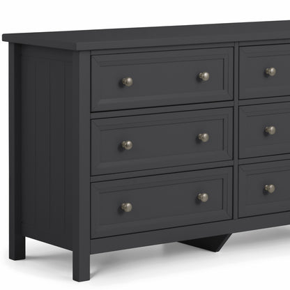Maine 6 Drawer Wide Chest