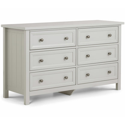 Maine 6 Drawer Wide Chest