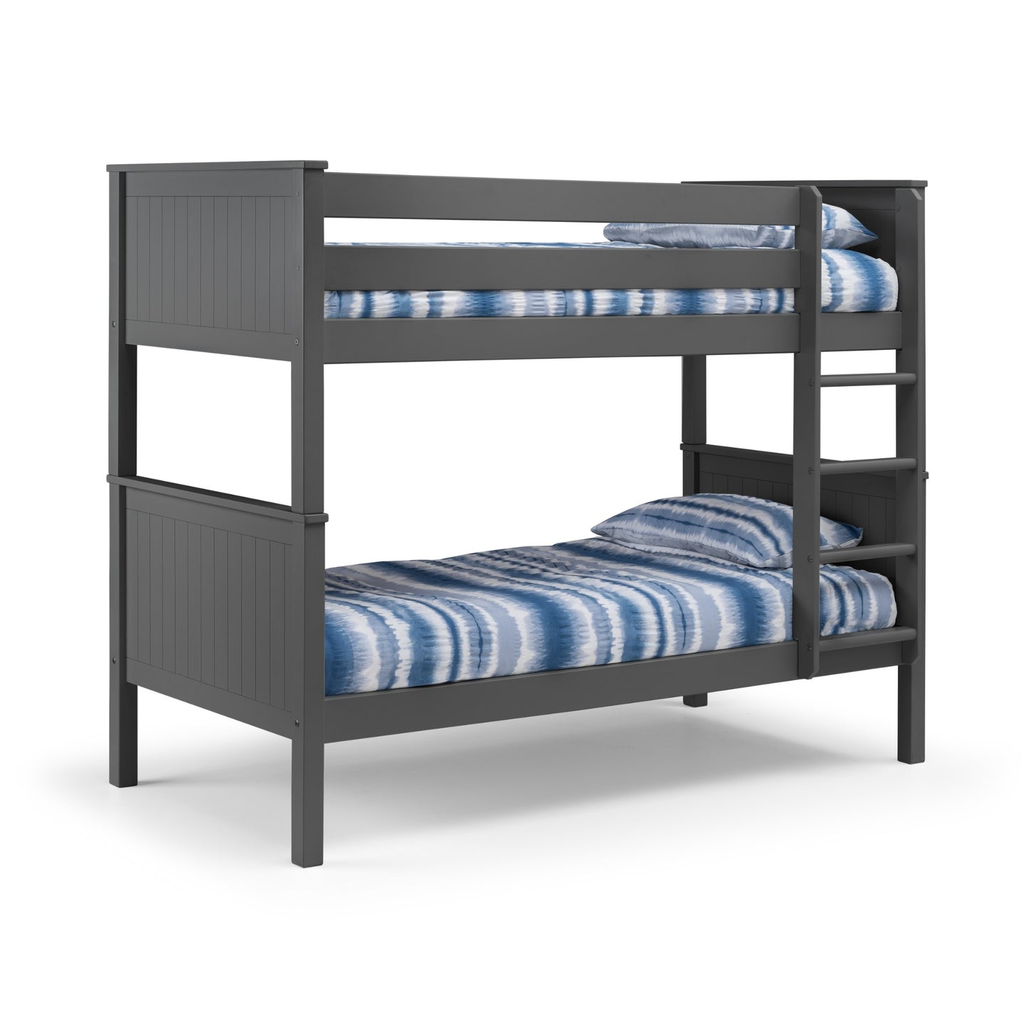 Angled view of Maine Bunk Bed in anthracite
