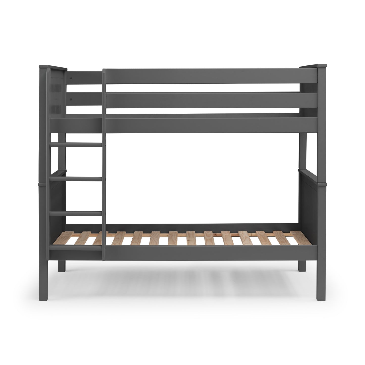 Front view of Maine Bunk Bed in anthracite
