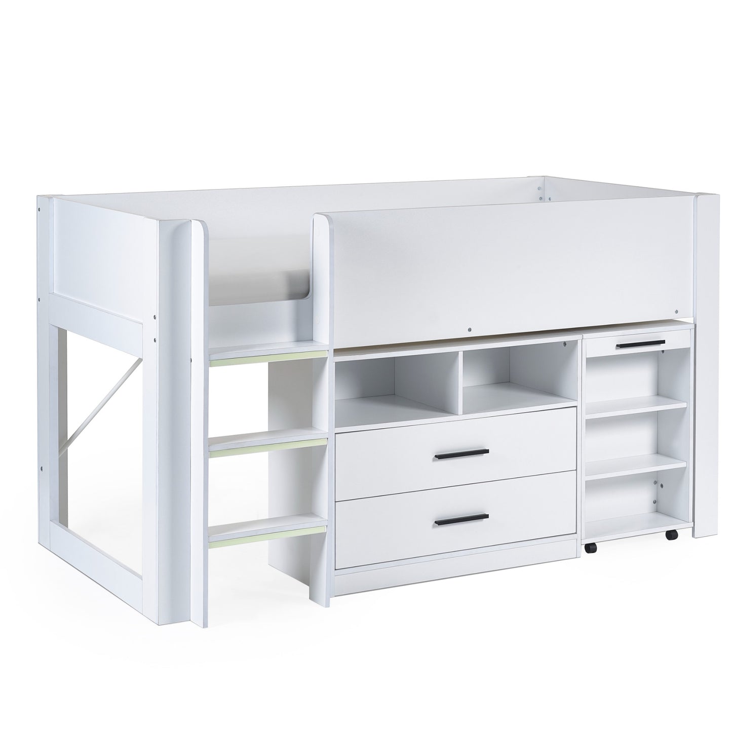 Otis Mid Sleeper Bed in white