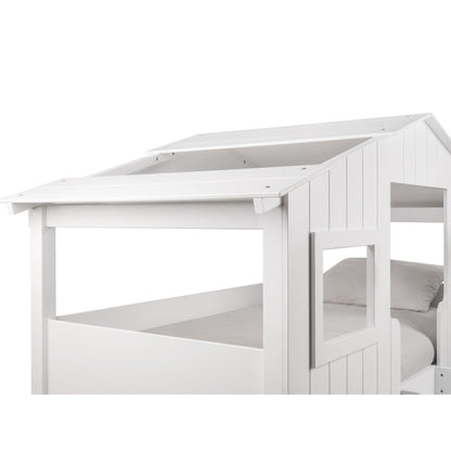 Willow Treehouse Bunk Bed on a white background.