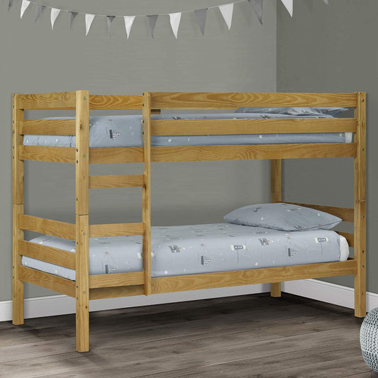 Wyoming Solid Pine Bunk Bed - Antique Pine